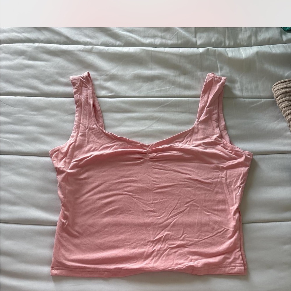 Pink Sleeveless Women's Top